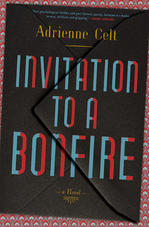 Cover of Invitation to a Bonfire, a novel by Adrienne Celt